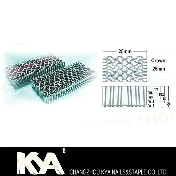 W Series Corrugated Fasteners for Furnituring