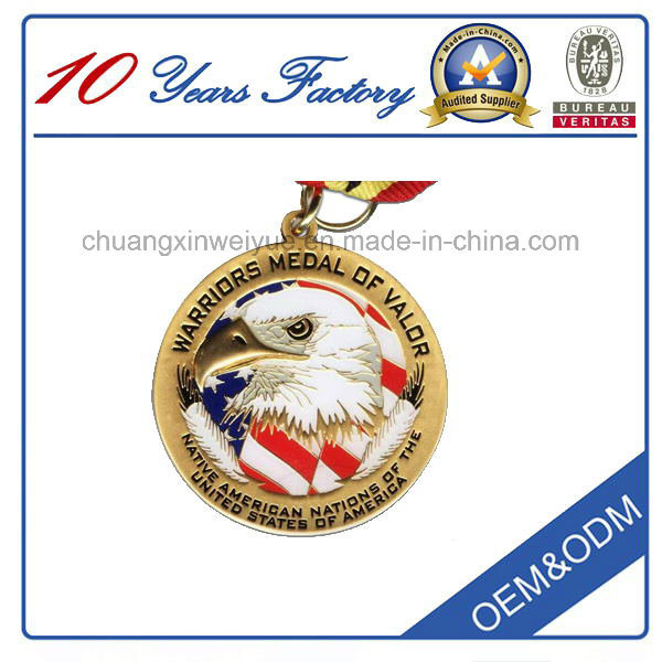 Custom Zinc Alloy Medal for Sport/Souvenir