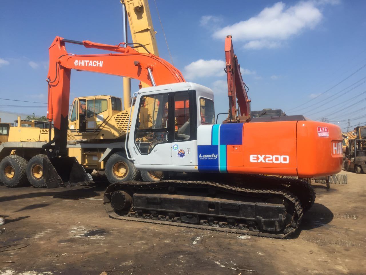 Hitachi Ex200-2 Excavator, Used Japan Used Excavator