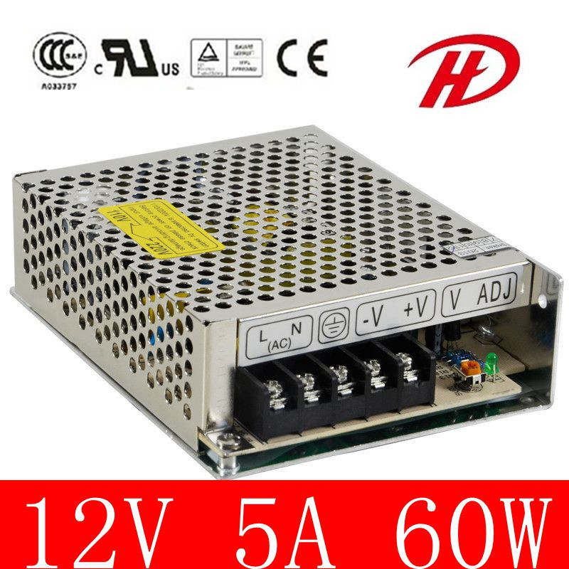 60W 12V Electrical Power Supply (S-60W)