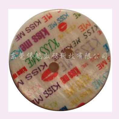 Digital Inkjet Button Printer