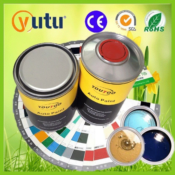 Wholesale 1k Solid Color Car Paint with Good Gloss