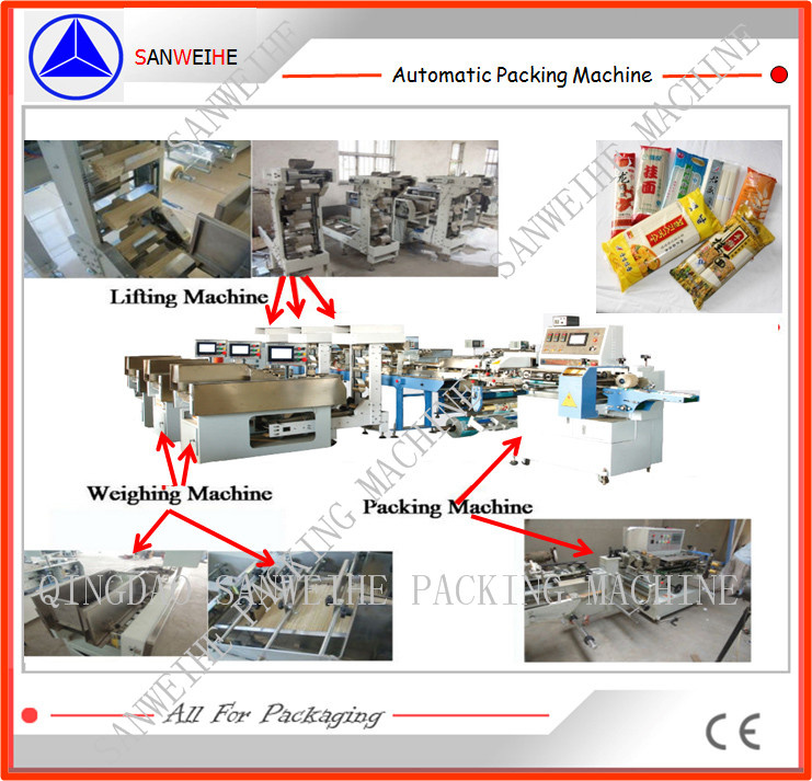 Swfg-590 Dry Noodle Pasta Automatic Weighing and Packing Machinery