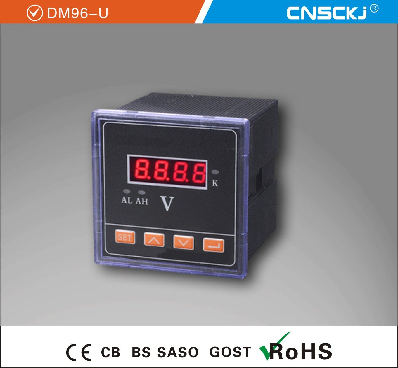 Single Phase AC Digital Voltage Meter