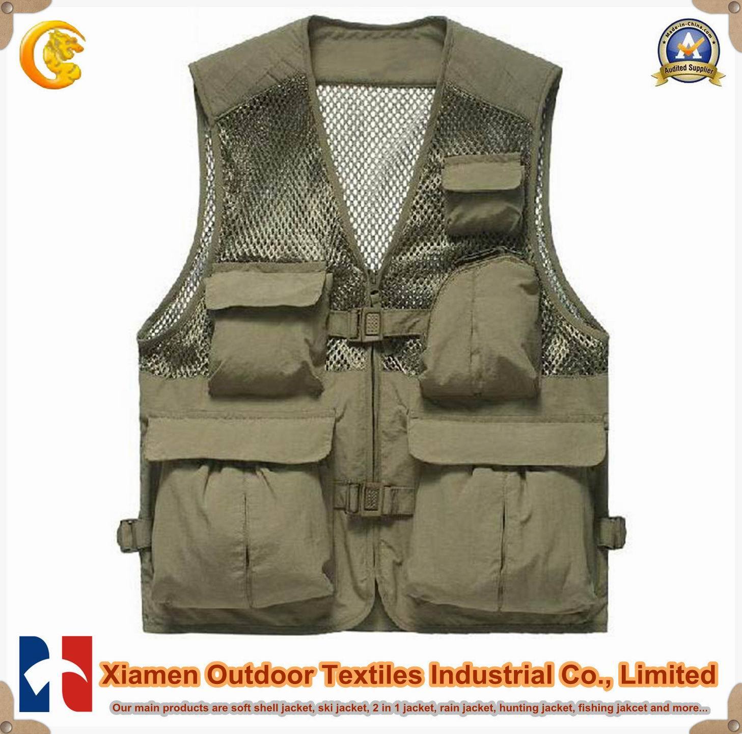Fashion Functional Outdoor Fishing Safety Vest