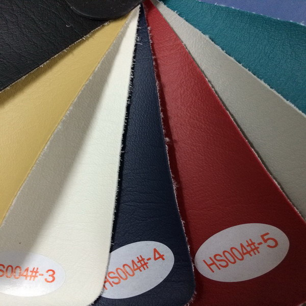 Waterproof and Embossed Pattern PU Material Leather (HS004#)