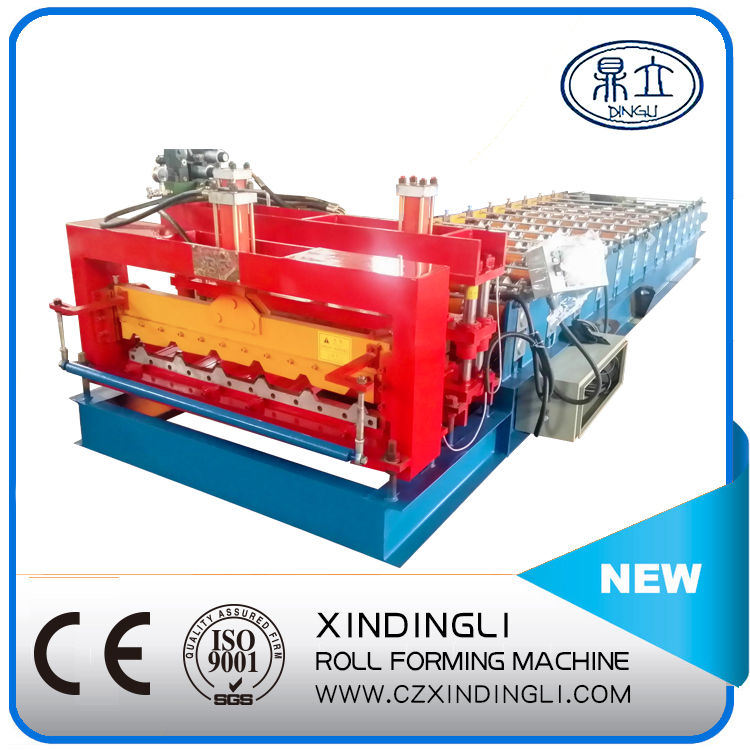 Metal Roofing Glaze Tile Roll Forming Machinery