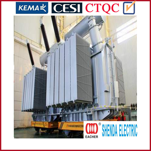 Traction Transformer with Three-Phase Oil-Immersed Transformer