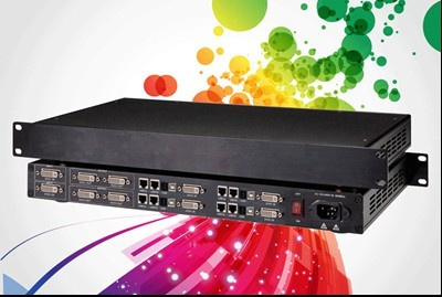 DVI Distributor with 4 X LED Sending Cards Built in Capacity
