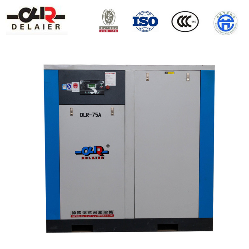 DLR High Pressure Belt Drive Screw Air Compressor DLR-75A