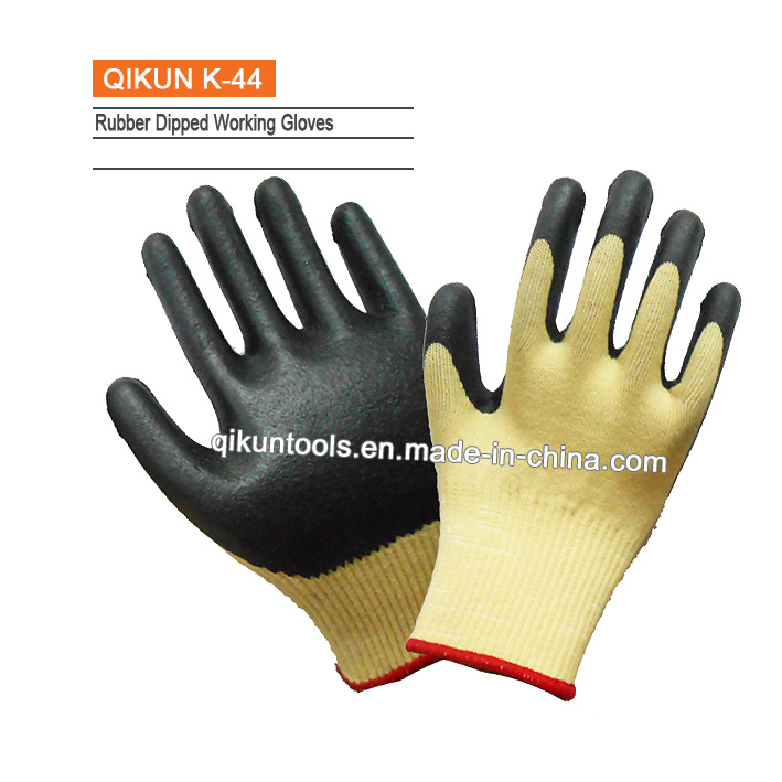 K-44 Polyester/Nylon Latex Knitted Working Gloves
