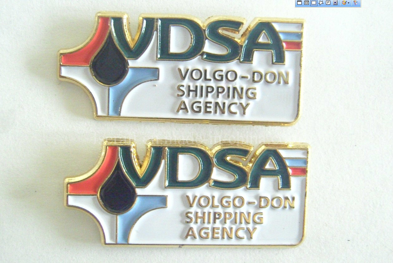 Custom Metal Name Bage Pin Badges
