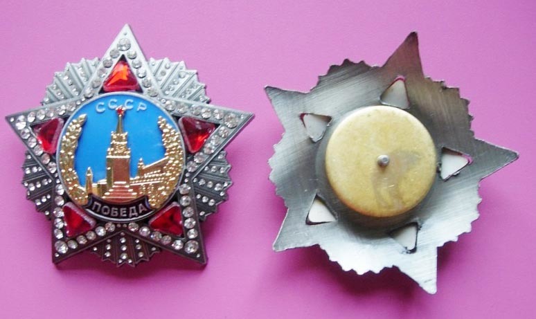Crystal Russia Cccp Star Badge (ASNY-JL-LP-13100901)