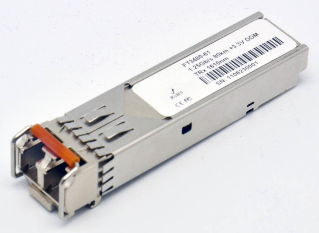 CWDM Transceiver (1.25GB/s 1610nm 80km)