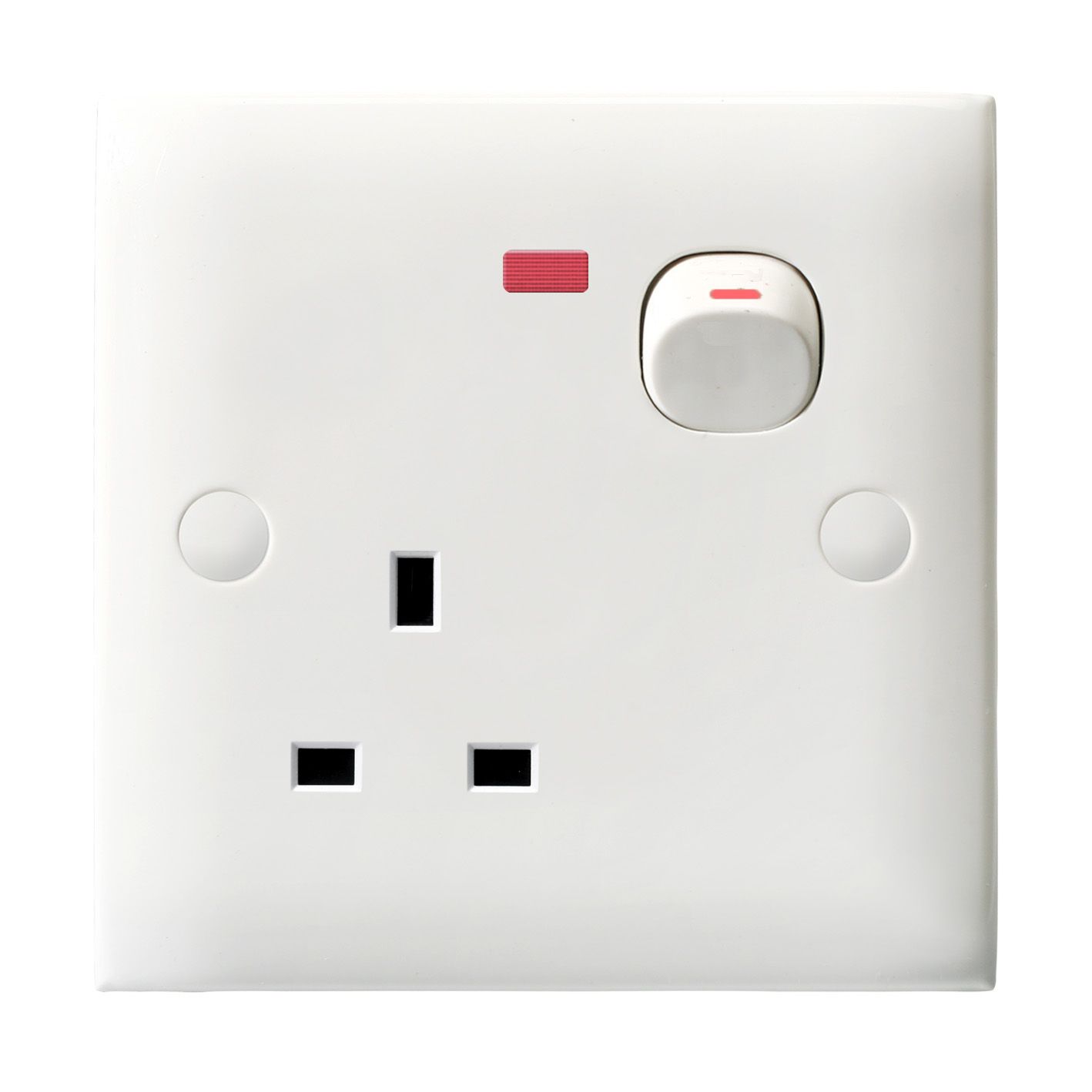 13A 3-Pin Socket with Switch and Neon