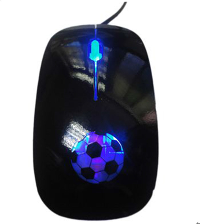 LED USB Optical Wired Mouse for PC Notebook