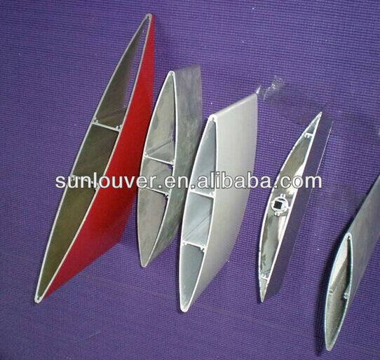 Aluminum Rectangular Profile Rectangle Profile for Facade Louver