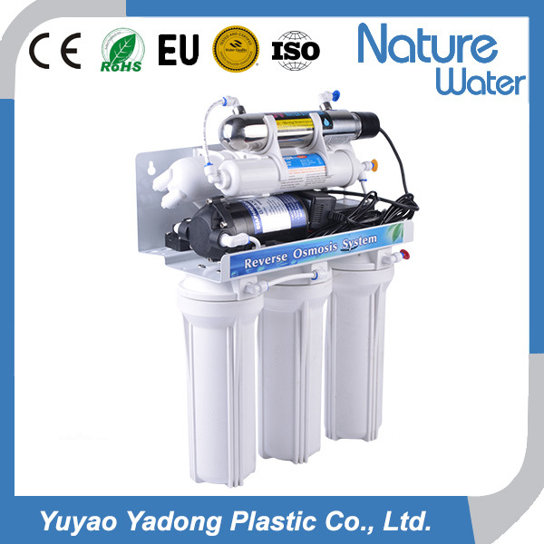 Household RO Water Filter Water RO Purifier System with UV