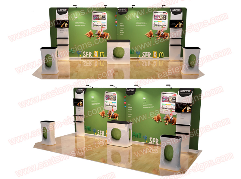 Stable Aluminum Display Portable Exhibition Fair Stand