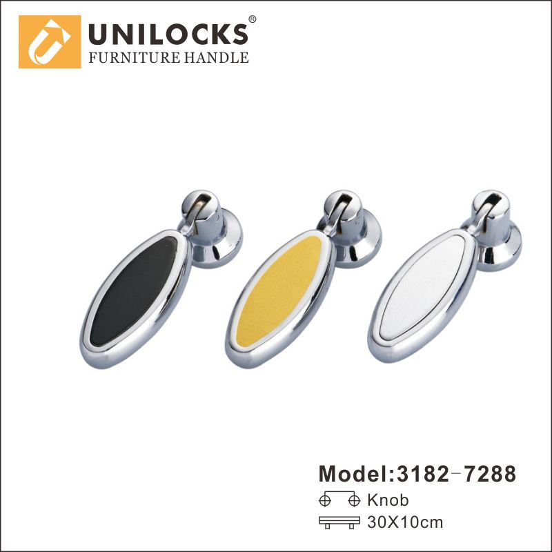 Unique Modern Style Kitchen Cabinet Pull Handle Drawer and Shoe Cabinet Knob (3182)