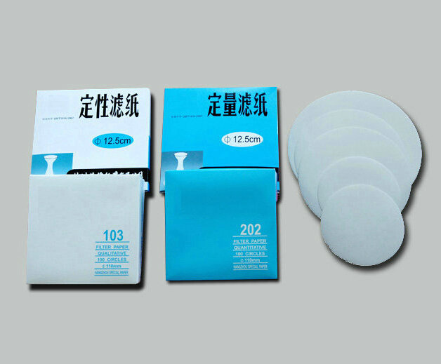 Lab Analysis Filter Paper