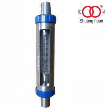 Dn50 Calibrate by Krohne Equipment Screw Connection Variable Area Glass Flowmeter for Water or Air Use