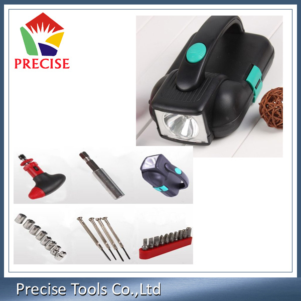 25 PC Mini Handle Tools with Built Spotlight