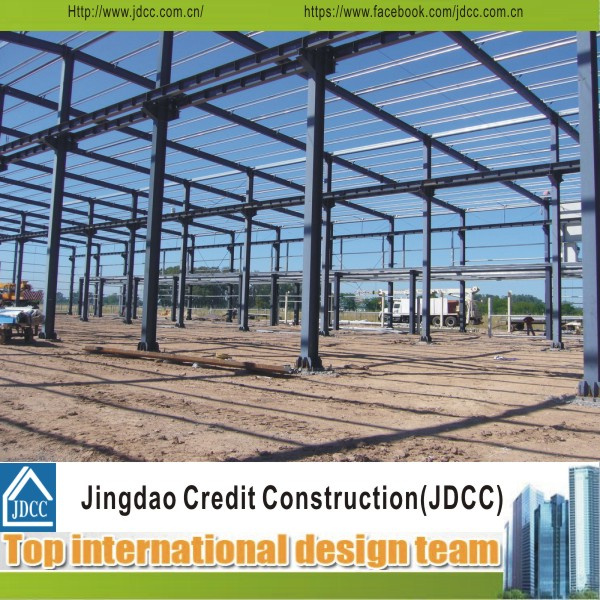 Jdcc Easy Transport and Install Low Cost Prefabricated Light Steel Structures