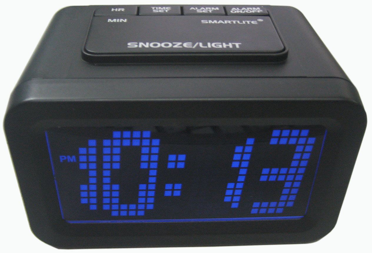 LCD Alarm Clock (HGF-136) 