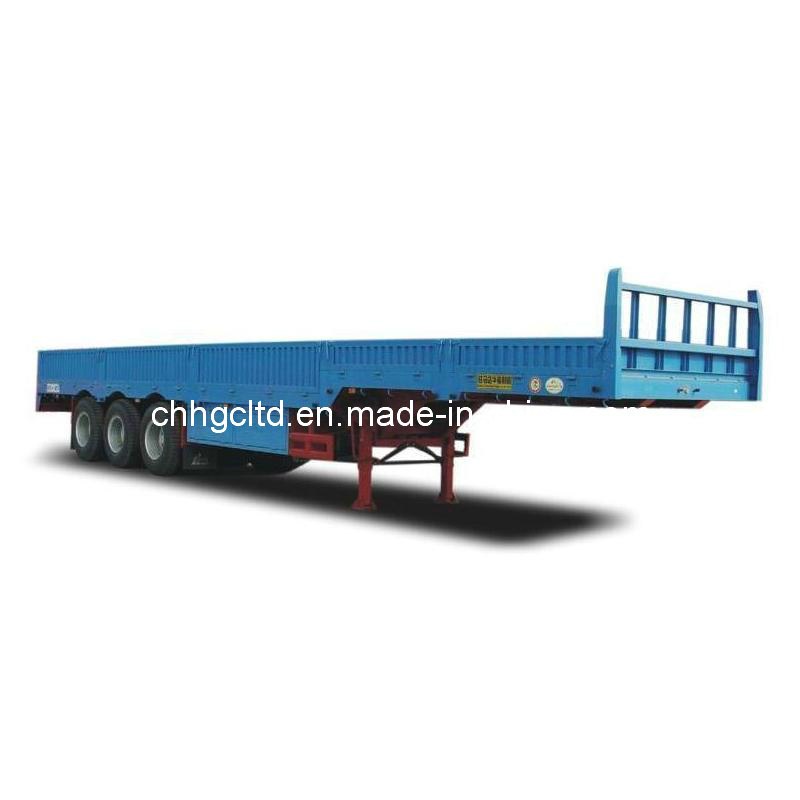 ISO CCC Approved 3 Axles Side Wall Truck Trailer