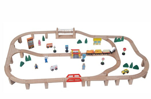 Railway Train Playing Set