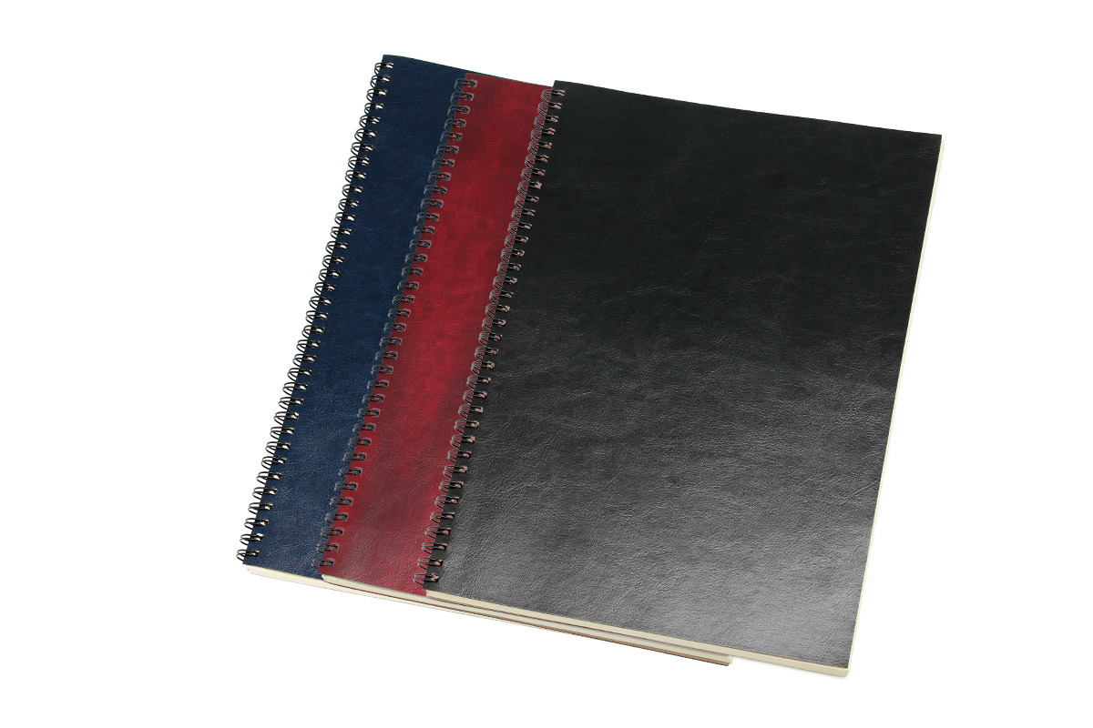 Promotional PU Leather Spiral Notebook - N1302