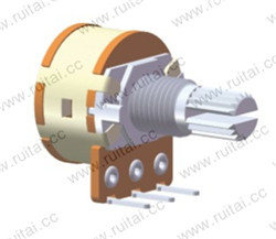 [dy] Rotary Carbon Audio Speed Control Potentiometer R160S1-RN-B6.5(M)-K