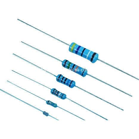 Mf Rj Fixed Precision Metal Film Resistor Electronic Components