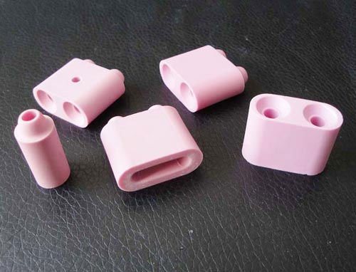 Pink Alumina Ceramic Beads Used in Pre & Post Welding Operation