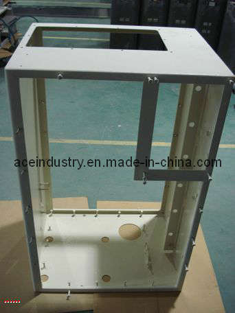 Metal Sheet Box with Bending Welding and CNC Machining Parts
