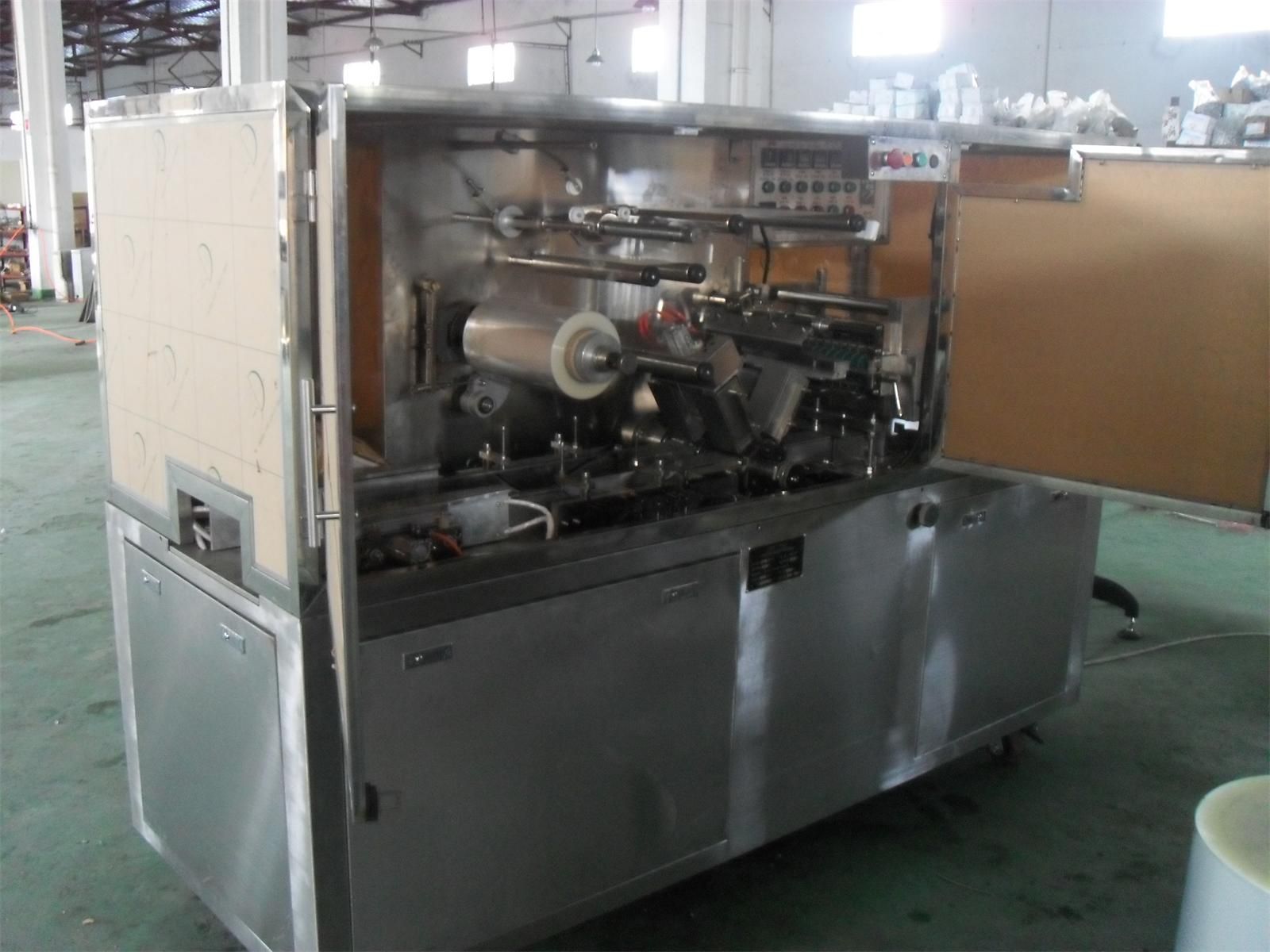 Cosmetics Adjustable BOPP OPP PVC Cellophane Overwrapping Machinery (SY-2006)