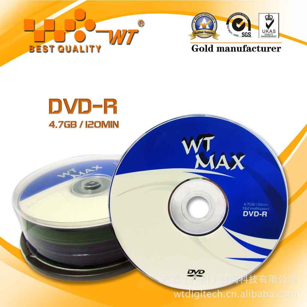DVD-R Disk (WT MAX Blue) Made by Large Manufacturer