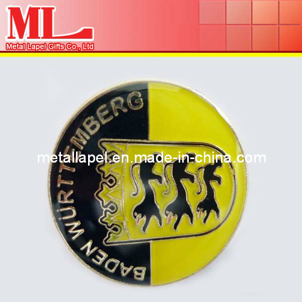 2014 Custom Soft Enamel Metal Lapel Pin Badge