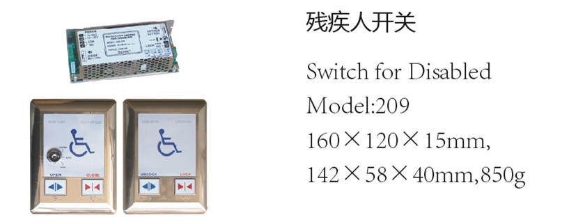 Deper Automatic Door Switch for Disabled M-209
