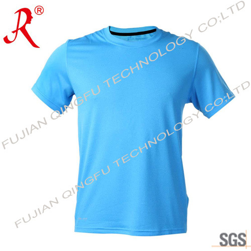 Blue Breathable T-Shirt for Fishing (QF-209)