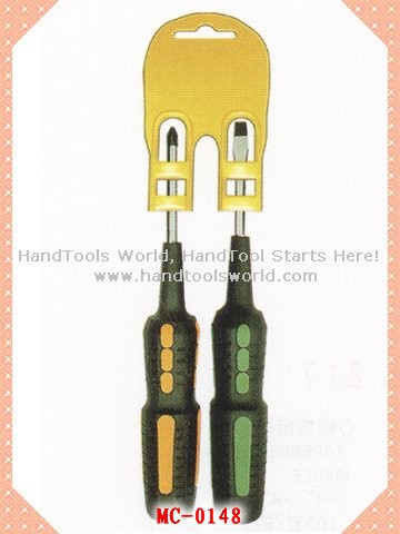 Screwdriver with Plastic Handle (MC-0148)