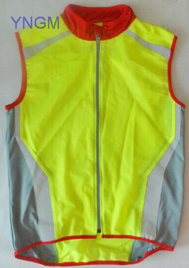 Reflective Safety Vest with Reflective Fabric