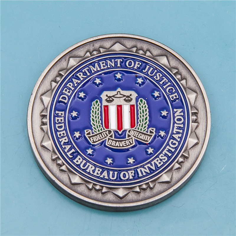 Custom Antique Souvenir Coin with Soft Enamel