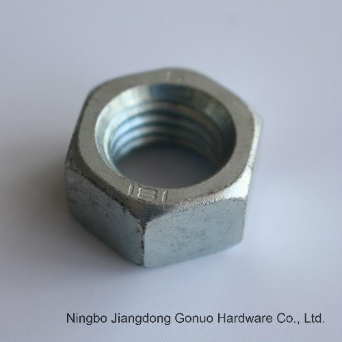 Hexagonal Nut DIN934, Zp/Yzp/HDG, Grade4.8/5.8/6.8/8.8/10.9