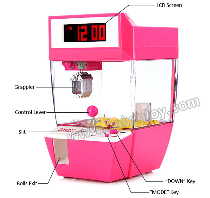 En71 Approval High Grade Catcher Toys Alarm Clock Can Play Game (10231214)