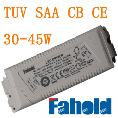30~45W High Pfc High Efficency External LED Power Supply