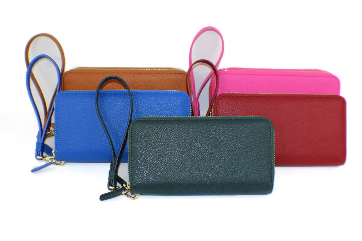 2016 New Style of Stiching Cow Leather Envelope Wallet (HW250098)