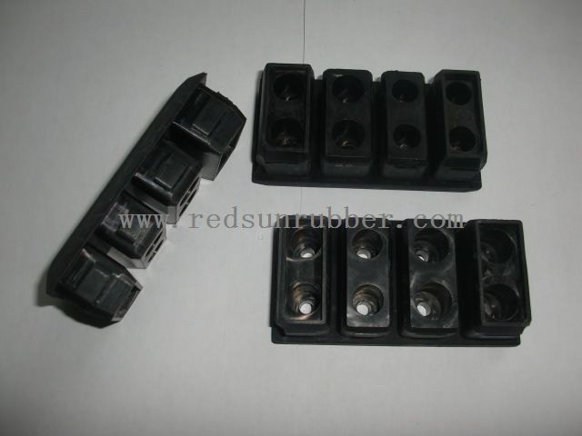 Rectangular Mechanical Rubber Feet