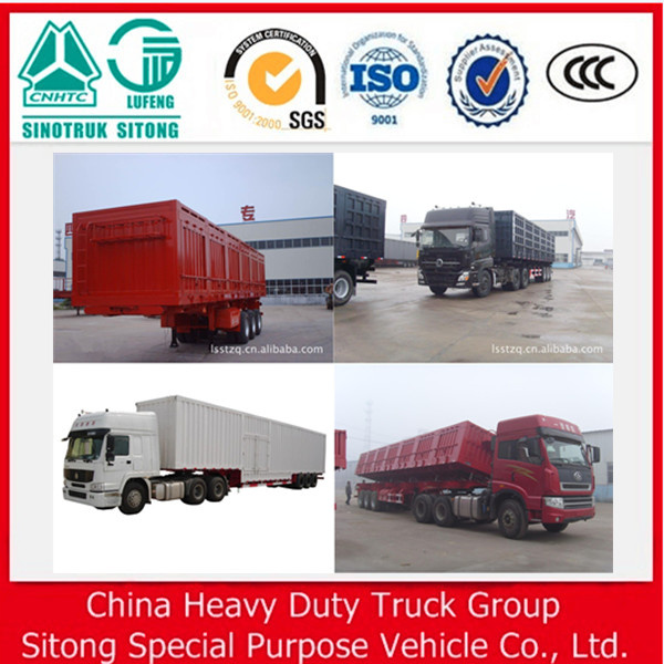 Van Box Semi Trailer